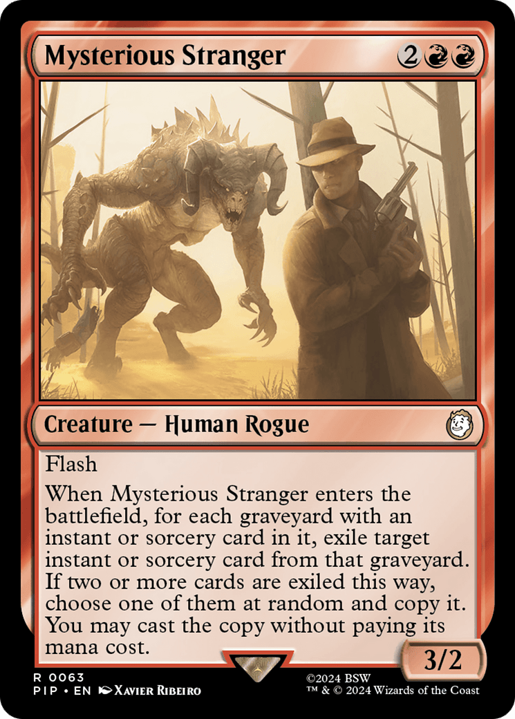 Mysterious Stranger [Fallout] MTG Single Magic: The Gathering  | Multizone: Comics And Games