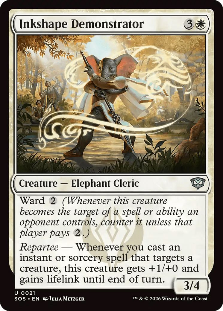 Inkshape Demonstrator [Secrets of Strixhaven] MTG Single Magic: The Gathering  | Multizone: Comics And Games
