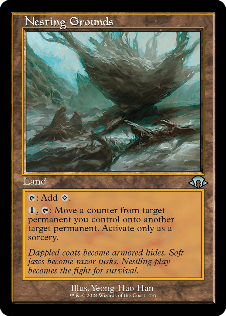 Nesting Grounds (Retro Frame) [Modern Horizons 3] MTG Single Magic: The Gathering  | Multizone: Comics And Games