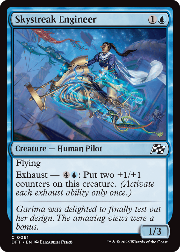 Skystreak Engineer [Aetherdrift] MTG Single Magic: The Gathering  | Multizone: Comics And Games