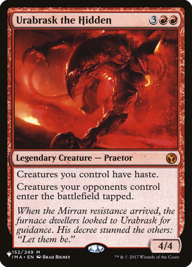 Urabrask the Hidden [The List] MTG Single Magic: The Gathering  | Multizone: Comics And Games