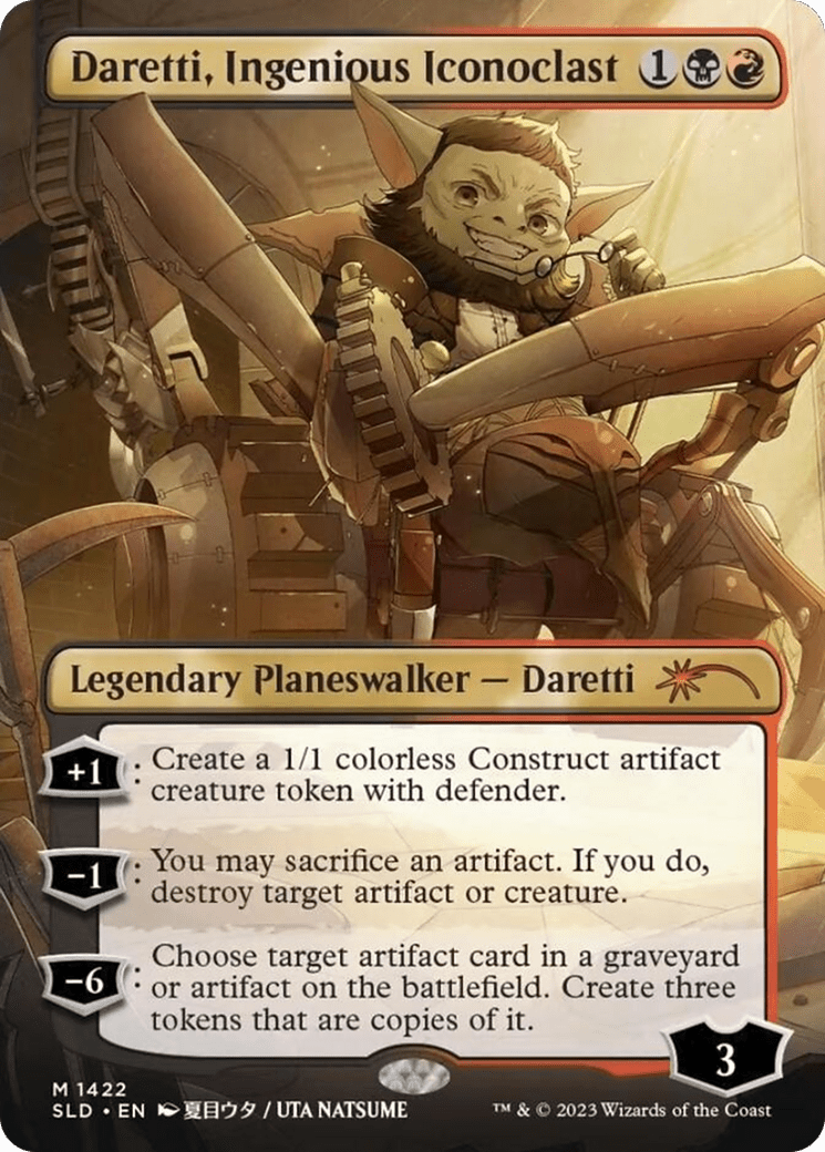 Daretti, Ingenious Iconoclast (Rainbow Foil) [Secret Lair Drop Series] MTG Single Magic: The Gathering  | Multizone: Comics And Games