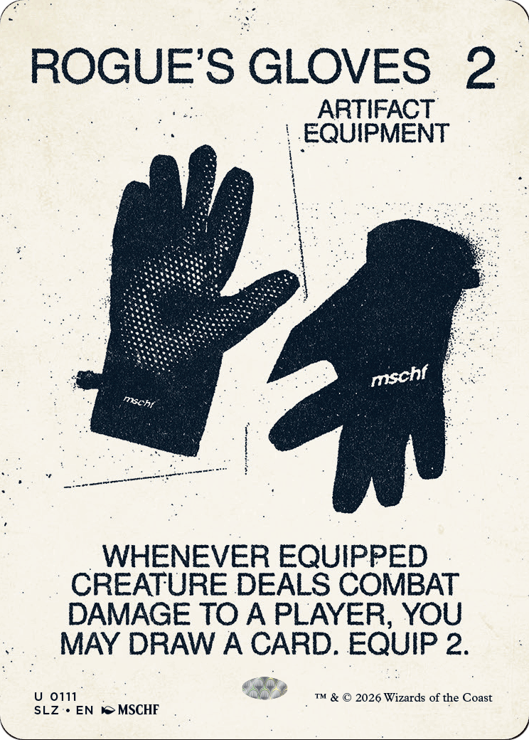 Rogue's Gloves (0111) [Secret Lair x MSCHF: The Zeta Set] | Multizone: Comics And Games