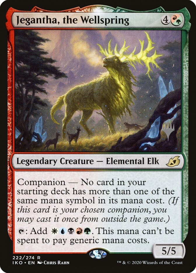 Jegantha, the Wellspring (Promo Pack) [Ikoria: Lair of Behemoths Promos] MTG Single Magic: The Gathering  | Multizone: Comics And Games