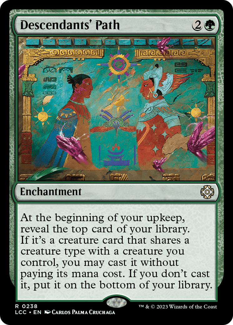 Descendants' Path [The Lost Caverns of Ixalan Commander] MTG Single Magic: The Gathering  | Multizone: Comics And Games