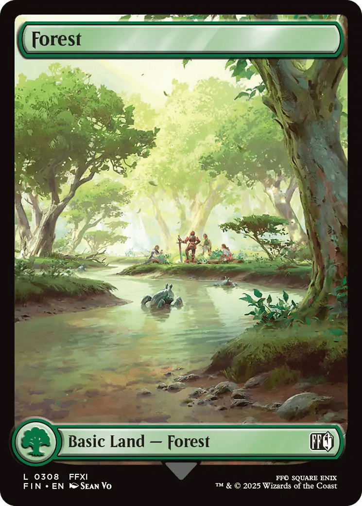 Forest (0308) [FINAL FANTASY] MTG Single Magic: The Gathering  | Multizone: Comics And Games