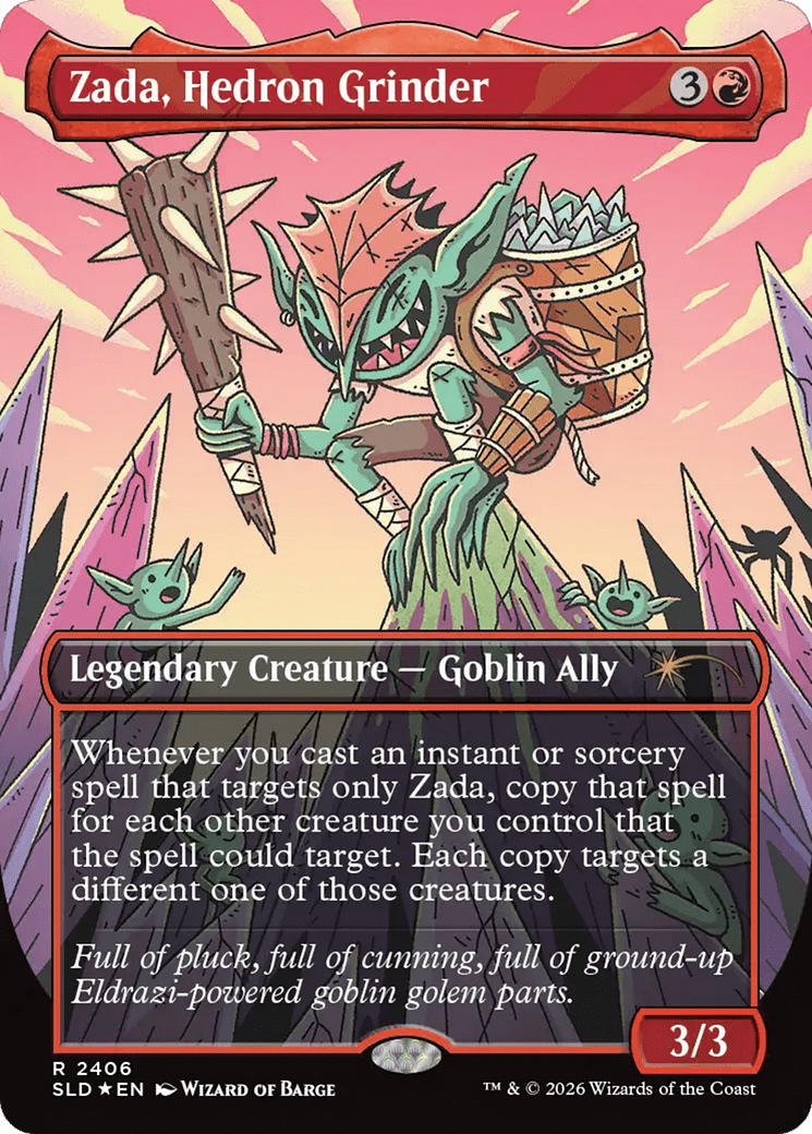 Zada, Hedron Grinder [Secret Lair Drop Series] MTG Single Magic: The Gathering  | Multizone: Comics And Games