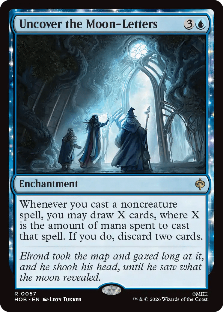 Uncover the Moon-Letters [The Hobbit] | Multizone: Comics And Games