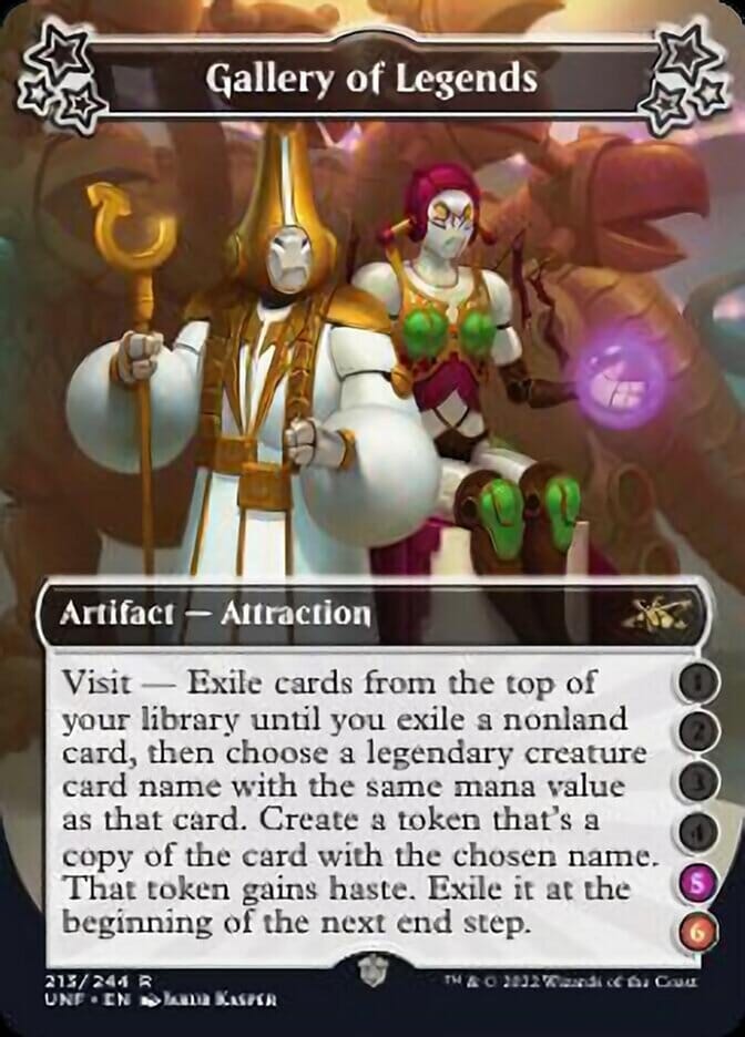 Gallery of Legends (5-6) [Unfinity] MTG Single Magic: The Gathering  | Multizone: Comics And Games