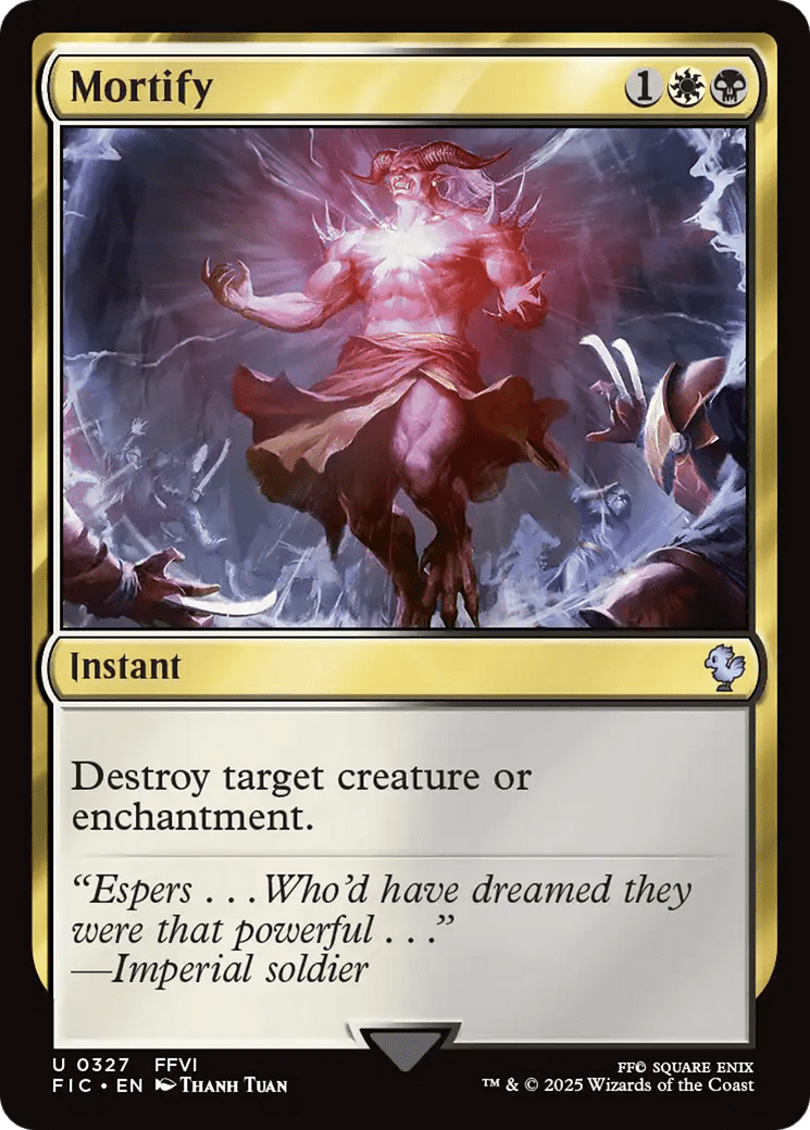Mortify [FINAL FANTASY Commander] MTG Single Magic: The Gathering  | Multizone: Comics And Games