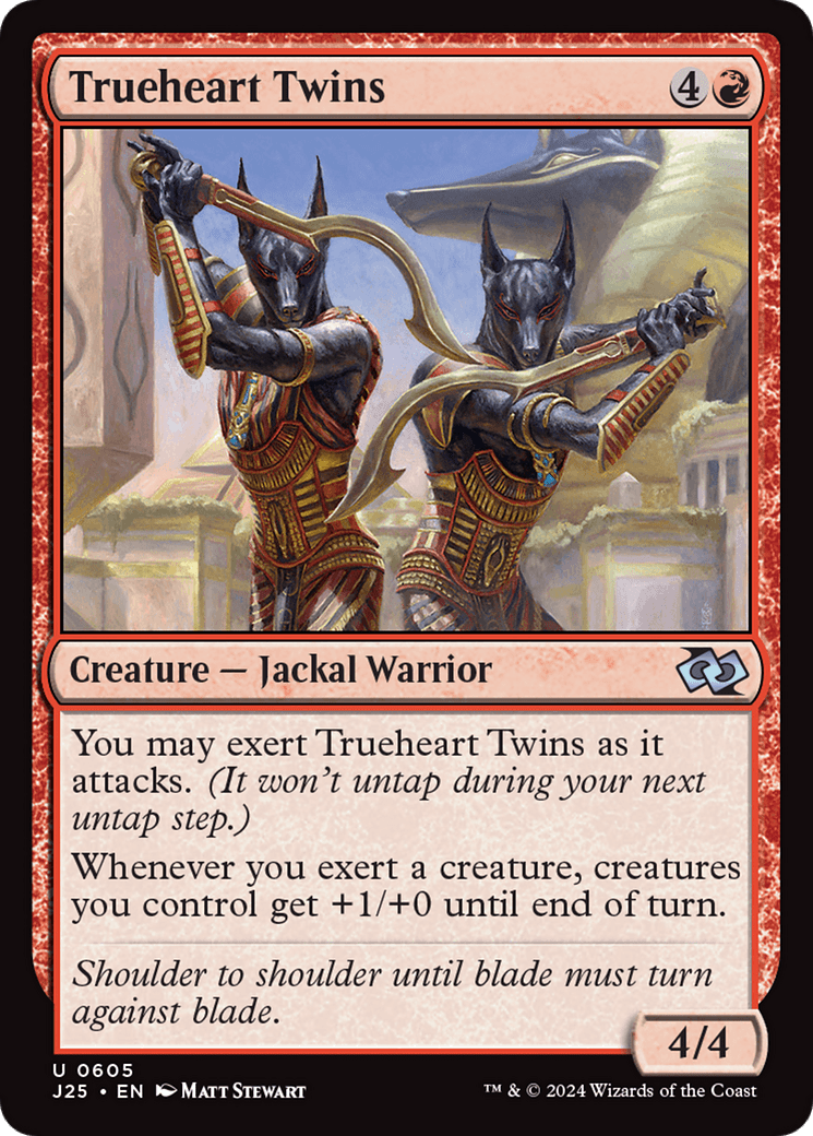 Trueheart Twins [Foundations Jumpstart] MTG Single Magic: The Gathering  | Multizone: Comics And Games