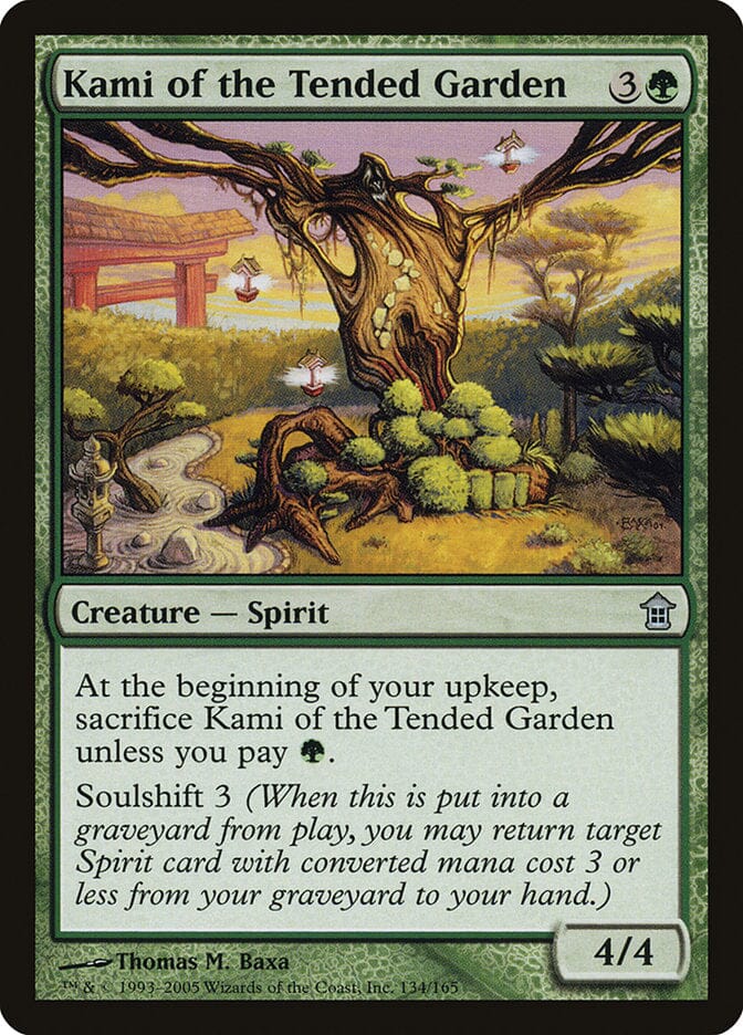 Kami of the Tended Garden [Saviors of Kamigawa] MTG Single Magic: The Gathering  | Multizone: Comics And Games