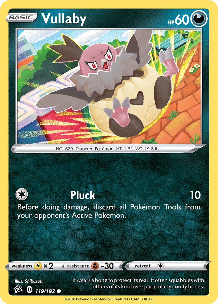 Vullaby (119/192) [Sword & Shield: Rebel Clash] Pokemon Single Pokémon  | Multizone: Comics And Games
