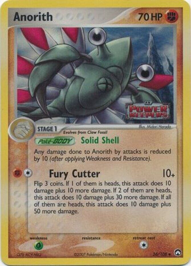 Anorith (26/108) (Stamped) [EX: Power Keepers] Pokemon Single Pokémon  | Multizone: Comics And Games