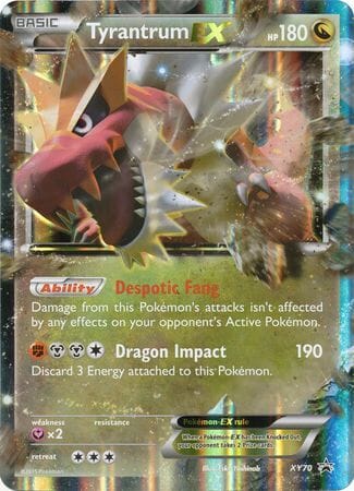 Tyrantrum EX (XY70) (Jumbo Card) [XY: Black Star Promos] Pokemon Single Pokémon  | Multizone: Comics And Games
