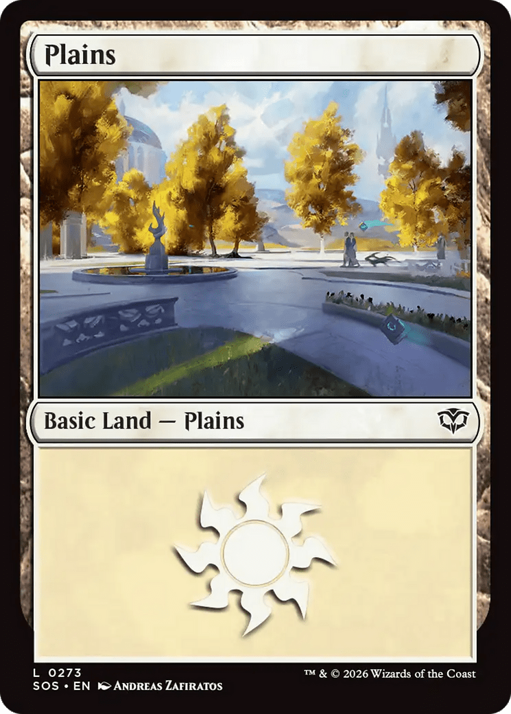 Plains (0273) [Secrets of Strixhaven] MTG Single Magic: The Gathering  | Multizone: Comics And Games