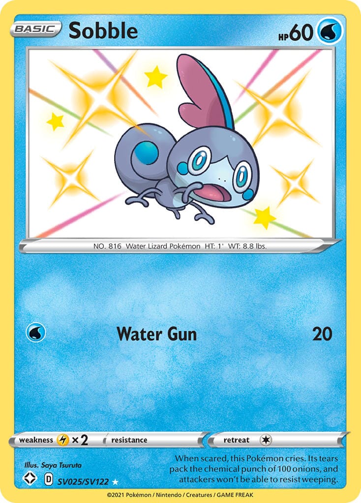 Sobble (SV025/SV122) [Sword & Shield: Shining Fates] Pokemon Single Pokémon  | Multizone: Comics And Games
