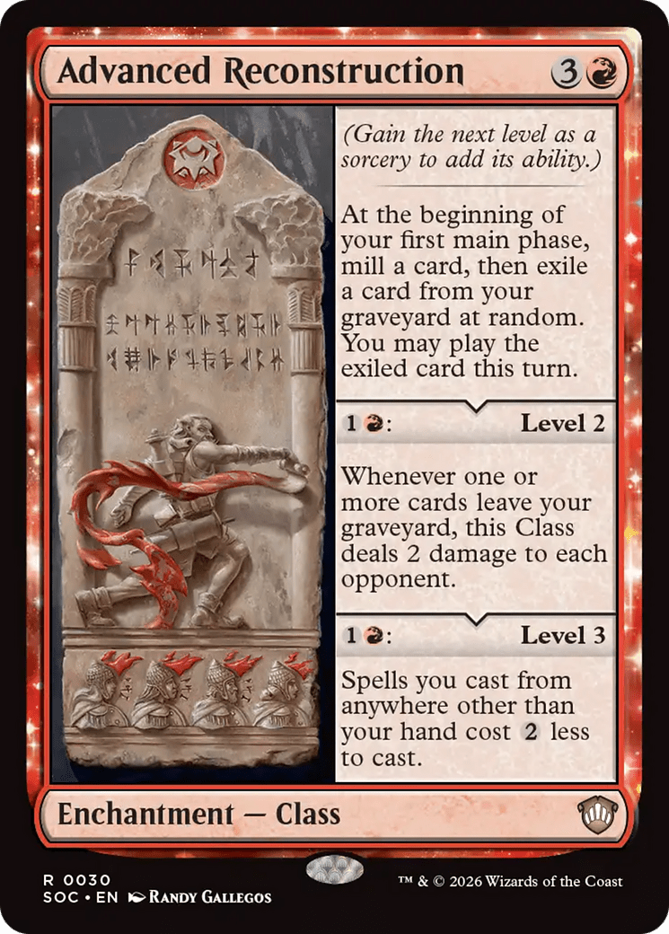 Advanced Reconstruction [Secrets of Strixhaven Commander] MTG Single Magic: The Gathering  | Multizone: Comics And Games