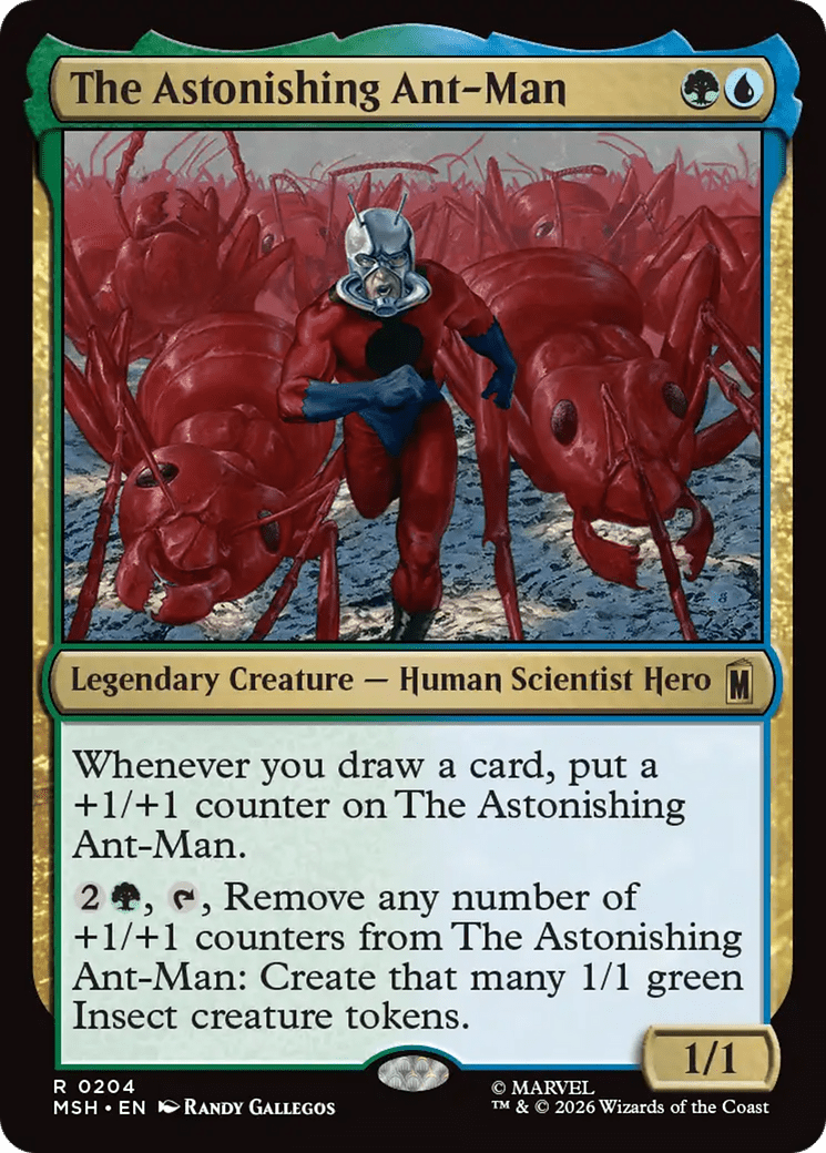 The Astonishing Ant-Man [Marvel Super Heroes] MTG Single Magic: The Gathering  | Multizone: Comics And Games