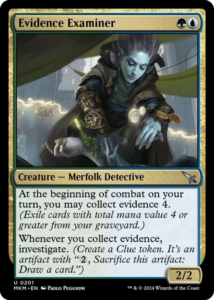 Evidence Examiner [Murders at Karlov Manor] MTG Single Magic: The Gathering  | Multizone: Comics And Games