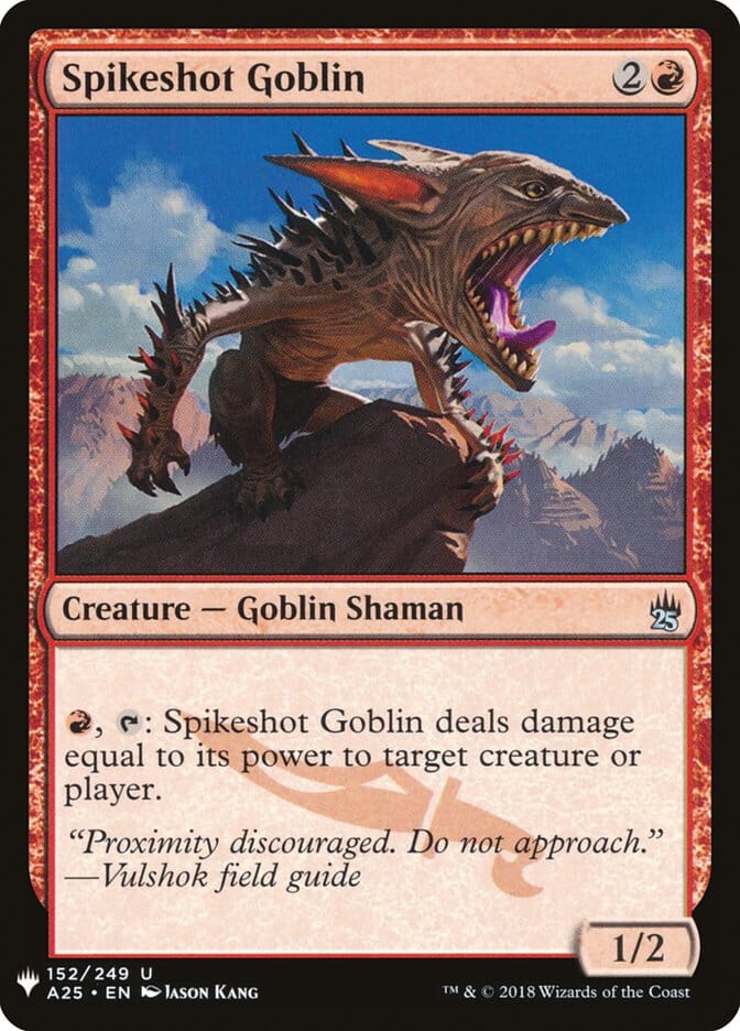 Spikeshot Goblin [Mystery Booster] MTG Single Magic: The Gathering  | Multizone: Comics And Games