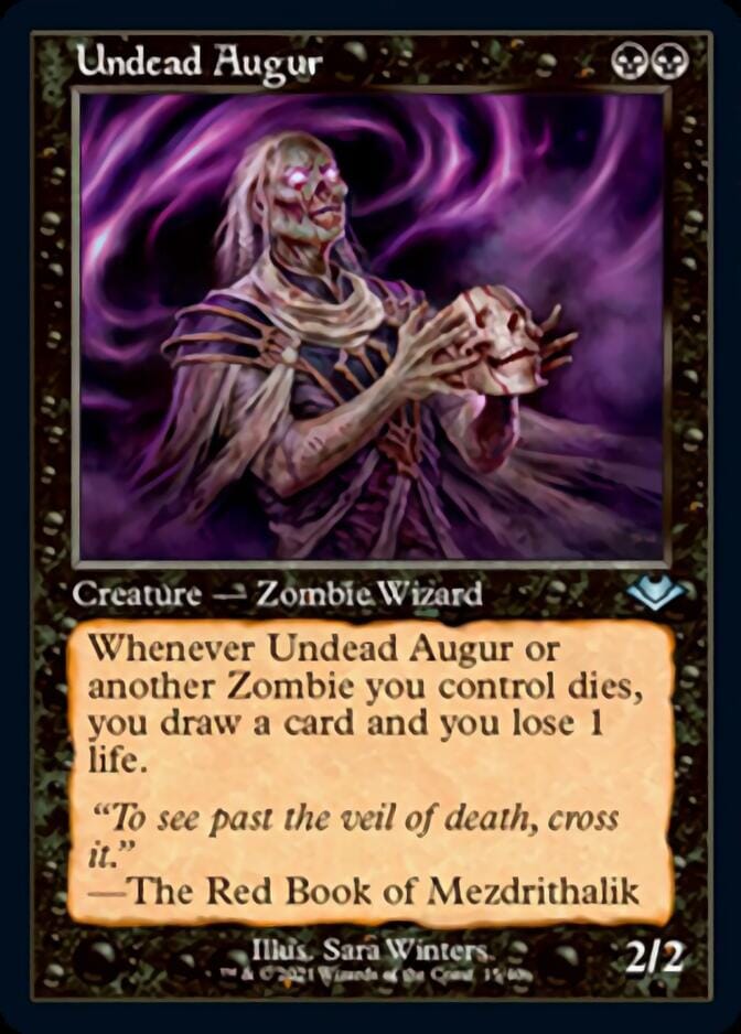 Undead Augur (Retro) [Modern Horizons] MTG Single Magic: The Gathering  | Multizone: Comics And Games