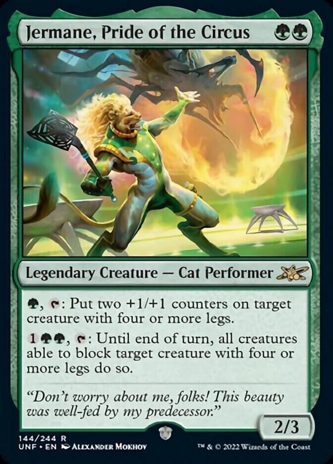 Jermane, Pride of the Circus [Unfinity] MTG Single Magic: The Gathering  | Multizone: Comics And Games