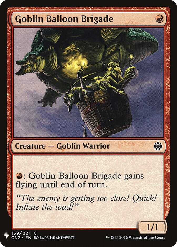Goblin Balloon Brigade [Mystery Booster] MTG Single Magic: The Gathering  | Multizone: Comics And Games