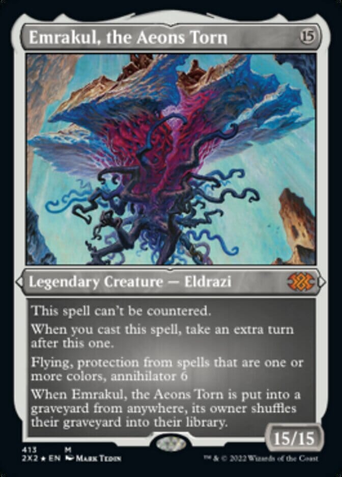 Emrakul, the Aeons Torn (Foil Etched) [Double Masters 2022] MTG Single Magic: The Gathering  | Multizone: Comics And Games