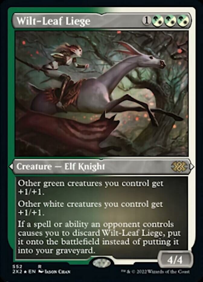 Wilt-Leaf Liege (Foil Etched) [Double Masters 2022] MTG Single Magic: The Gathering  | Multizone: Comics And Games