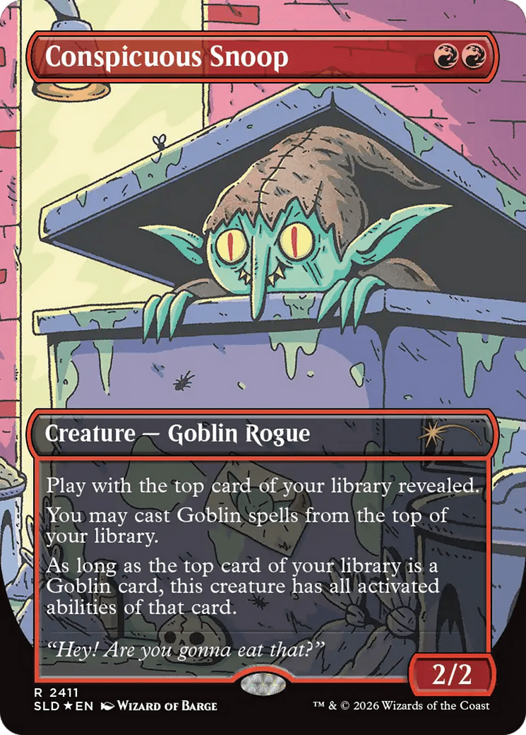 Conspicuous Snoop [Secret Lair Drop Series] MTG Single Magic: The Gathering  | Multizone: Comics And Games