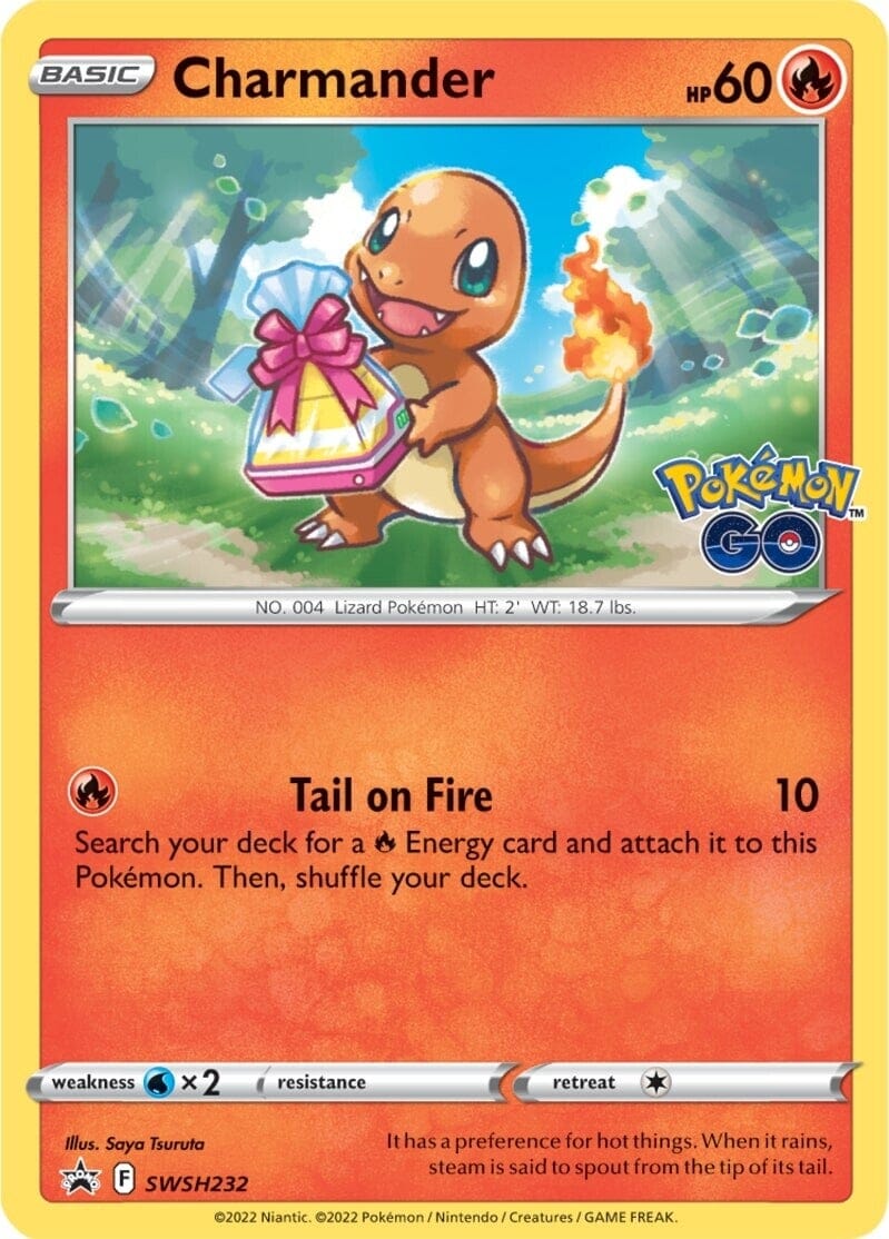 Charmander (SWSH232) [Sword & Shield: Black Star Promos] Pokemon Single Pokémon  | Multizone: Comics And Games