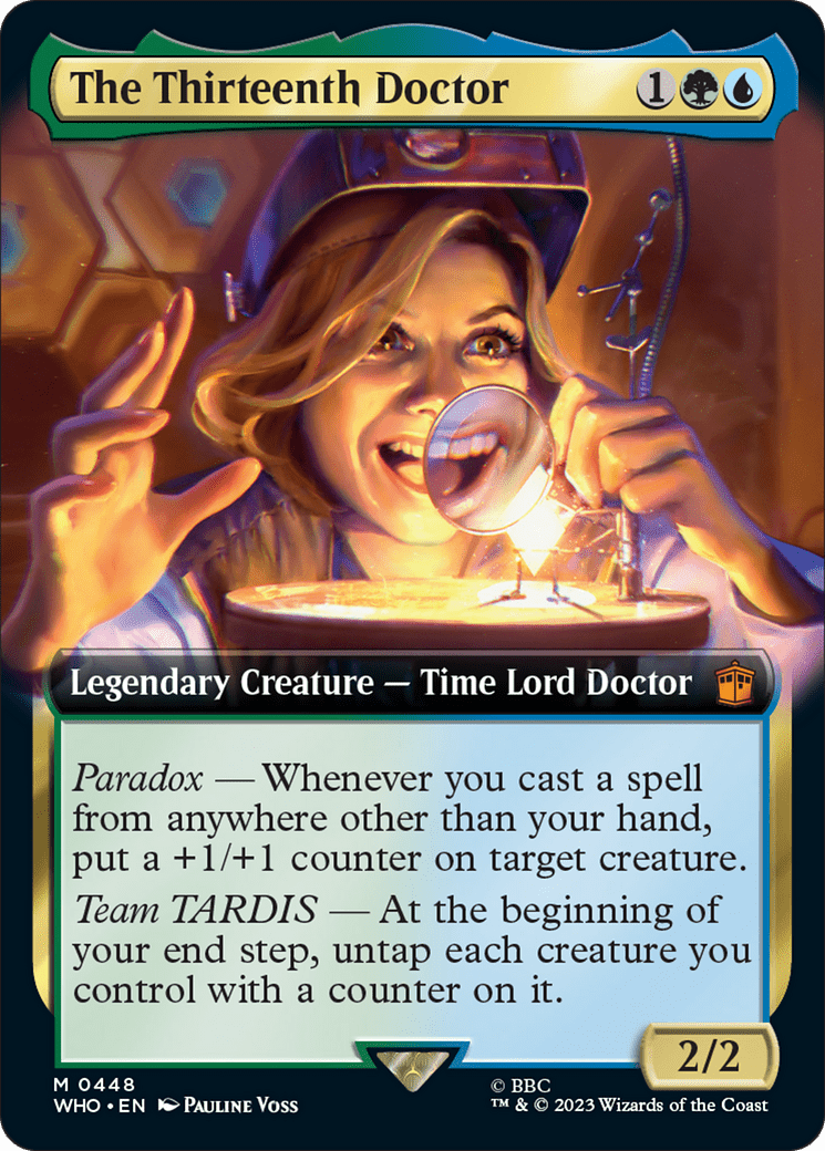 The Thirteenth Doctor (Extended Art) [Doctor Who] MTG Single Magic: The Gathering  | Multizone: Comics And Games