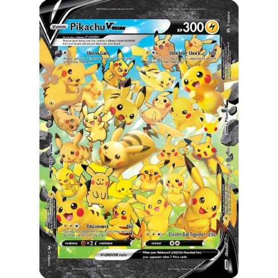 Pikachu V-UNION (Jumbo Card) [Sword & Shield: Black Star Promos] Pokemon Single Pokémon  | Multizone: Comics And Games