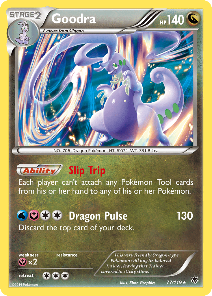 Goodra (77/119) [XY: Phantom Forces] Pokemon Single Pokémon  | Multizone: Comics And Games