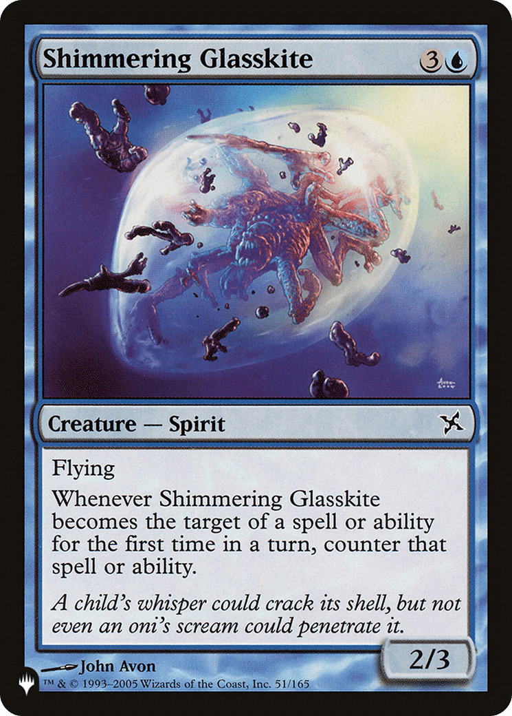Shimmering Glasskite [The List] MTG Single Magic: The Gathering  | Multizone: Comics And Games