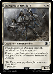 Stalwarts of Osgiliath [The Lord of the Rings: Tales of Middle-Earth] MTG Single Magic: The Gathering  | Multizone: Comics And Games