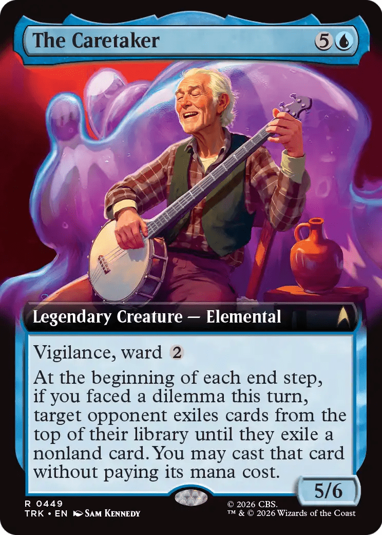 The Caretaker (Extended Art) [Star Trek] MTG Single Magic: The Gathering  | Multizone: Comics And Games