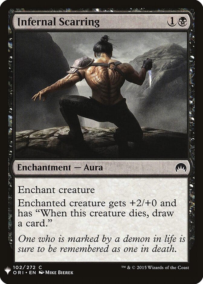 Infernal Scarring [Mystery Booster] MTG Single Magic: The Gathering  | Multizone: Comics And Games