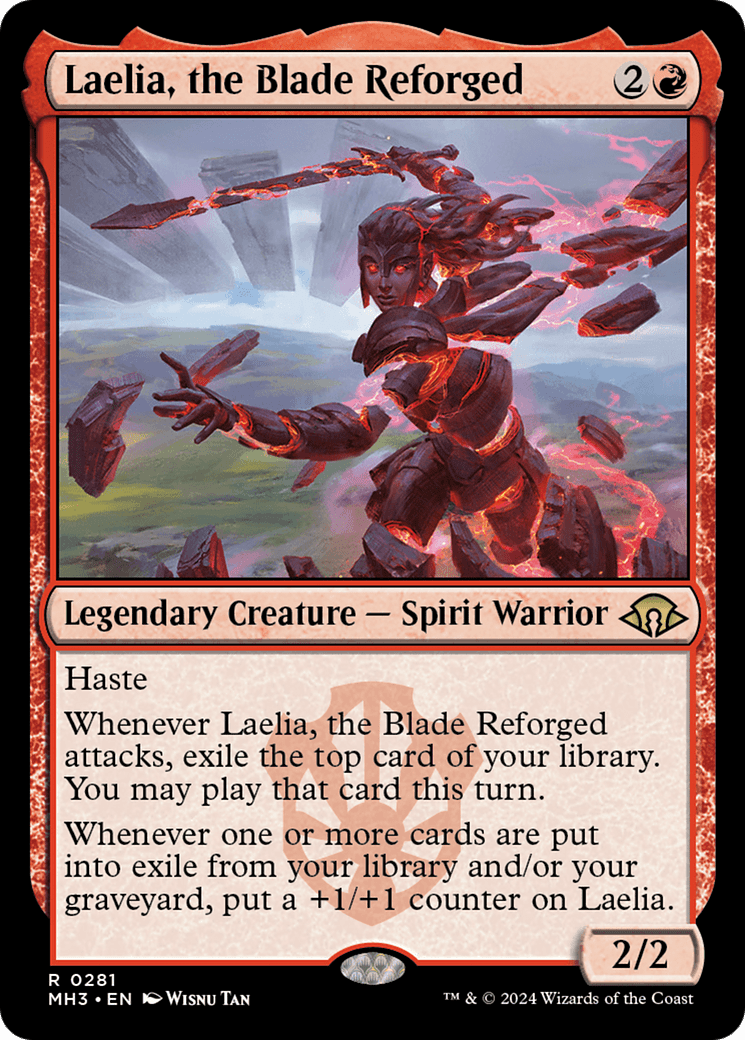 Laelia, the Blade Reforged [Modern Horizons 3] MTG Single Magic: The Gathering  | Multizone: Comics And Games