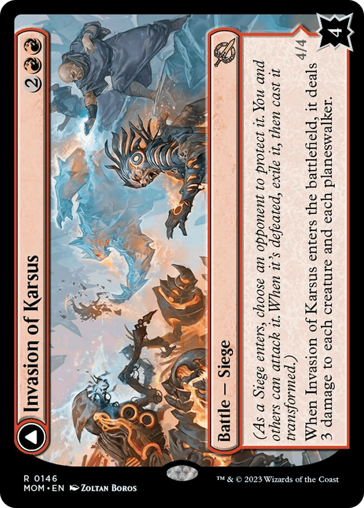 Invasion of Karsus // Refraction Elemental [March of the Machine] MTG Single Magic: The Gathering  | Multizone: Comics And Games