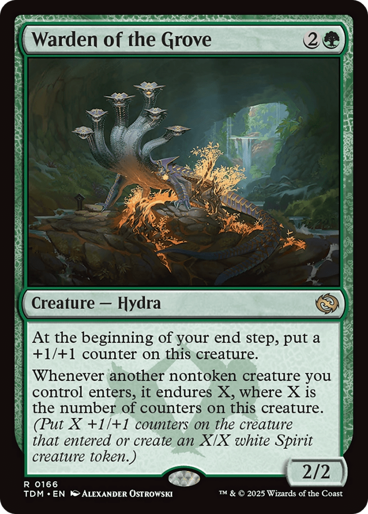 Warden of the Grove [Tarkir: Dragonstorm] MTG Single Magic: The Gathering  | Multizone: Comics And Games