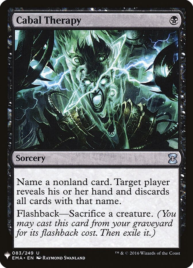 Cabal Therapy [Mystery Booster] MTG Single Magic: The Gathering  | Multizone: Comics And Games