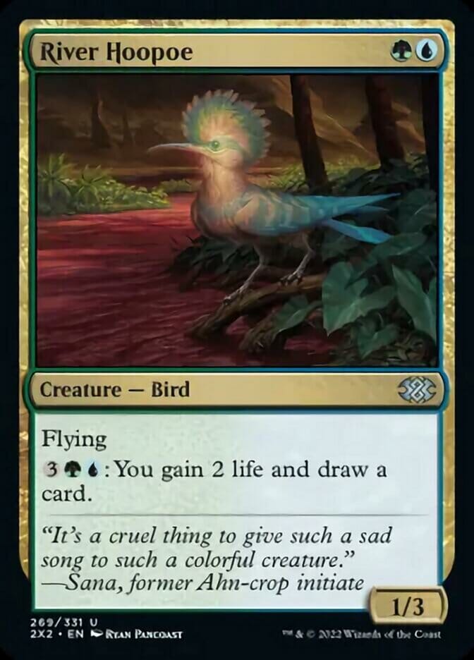 River Hoopoe [Double Masters 2022] MTG Single Magic: The Gathering  | Multizone: Comics And Games
