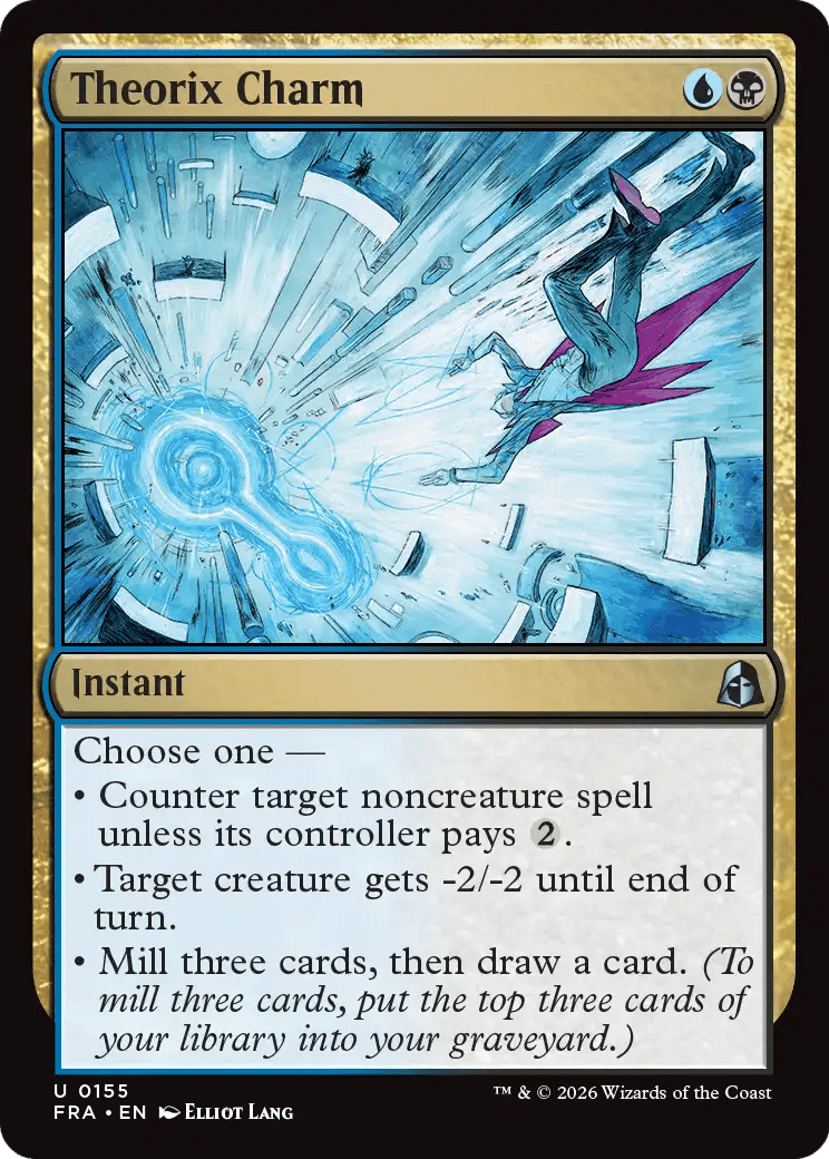 Theorix Charm [Reality Fracture] MTG Single Magic: The Gathering  | Multizone: Comics And Games