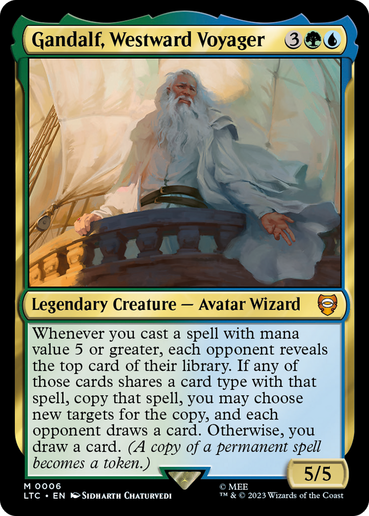 Gandalf, Westward Voyager [The Lord of the Rings: Tales of Middle-Earth Commander] | Multizone: Comics And Games