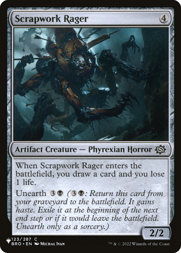 Scrapwork Rager [The List] MTG Single Magic: The Gathering  | Multizone: Comics And Games