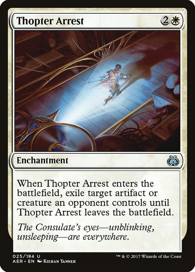 Thopter Arrest [Aether Revolt] MTG Single Magic: The Gathering  | Multizone: Comics And Games