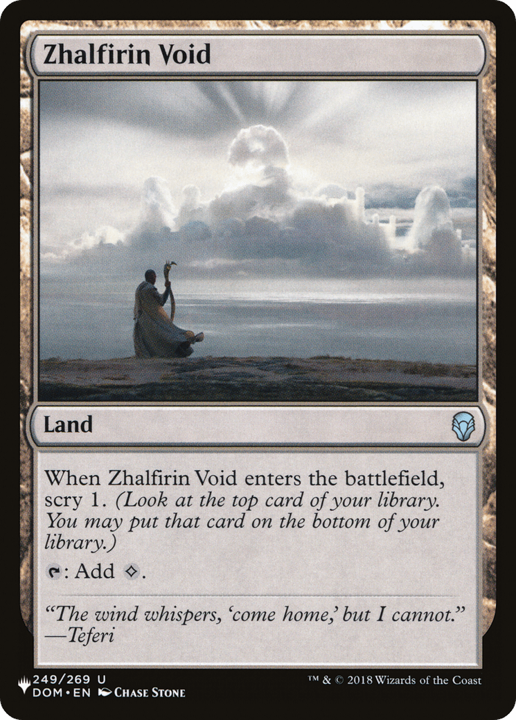 Zhalfirin Void [The List] MTG Single Magic: The Gathering  | Multizone: Comics And Games