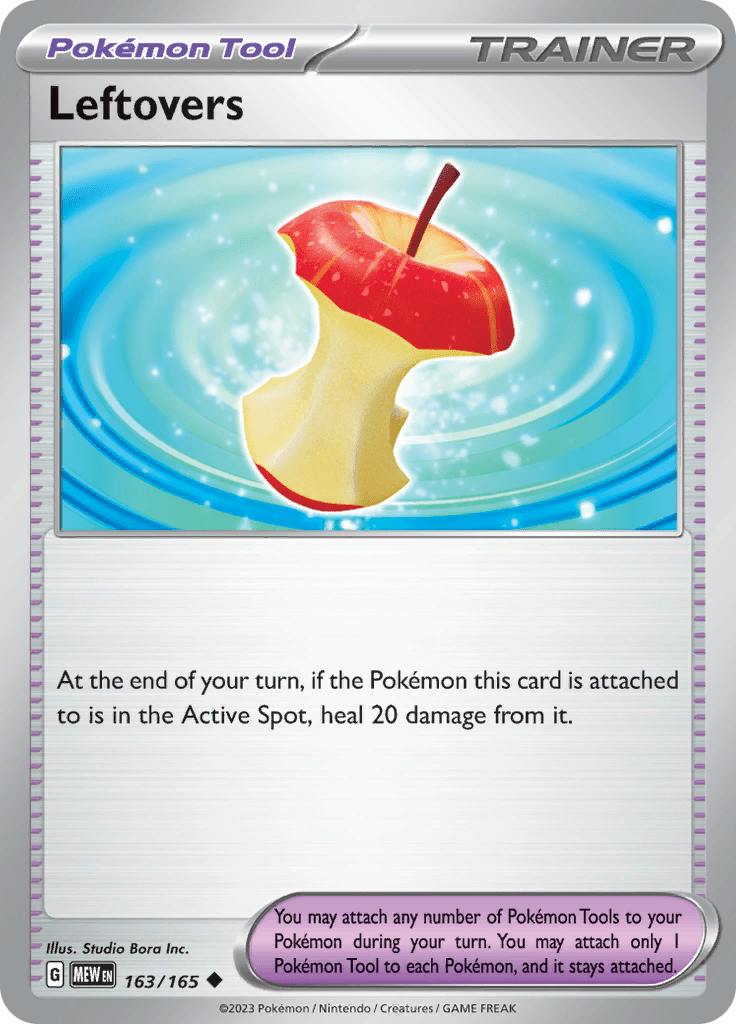 Leftovers (163/165) [Scarlet & Violet 151] Pokemon Single Pokémon  | Multizone: Comics And Games